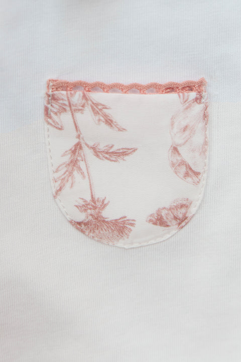 Pyjama - Terracotta imprimé inspiration Toile de Jouy - Image principale