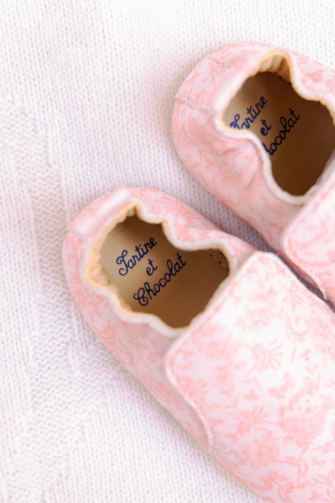 Chausson - Imprimé inspiration Toile de Jouy - Image principale