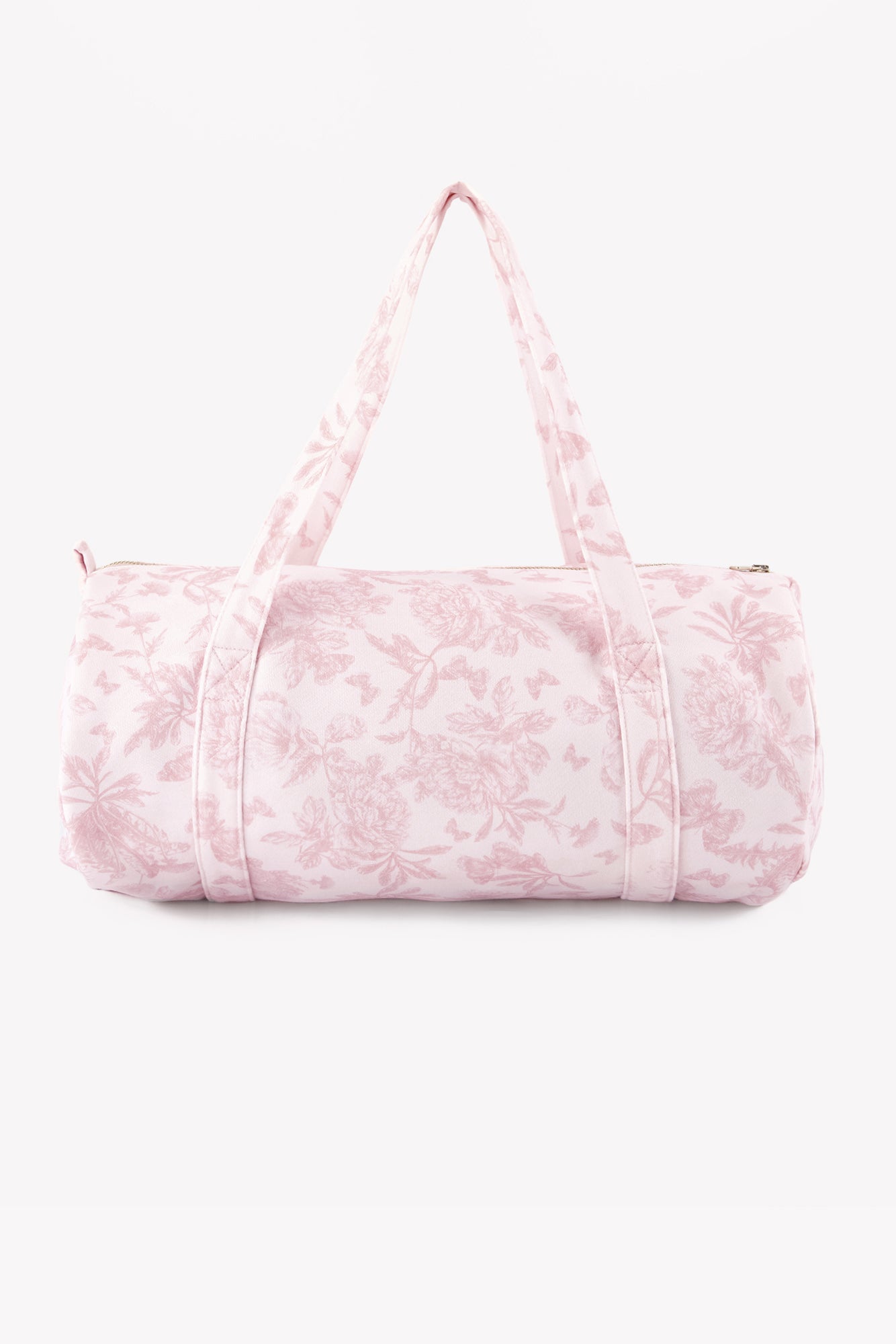 Sac - Rose coton imprimé illustration Toile de Jouy