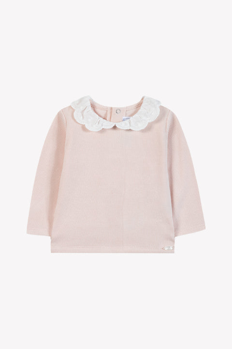 Sotto-Maglia - Rugiada di cotone Colletto Volante - Image principale