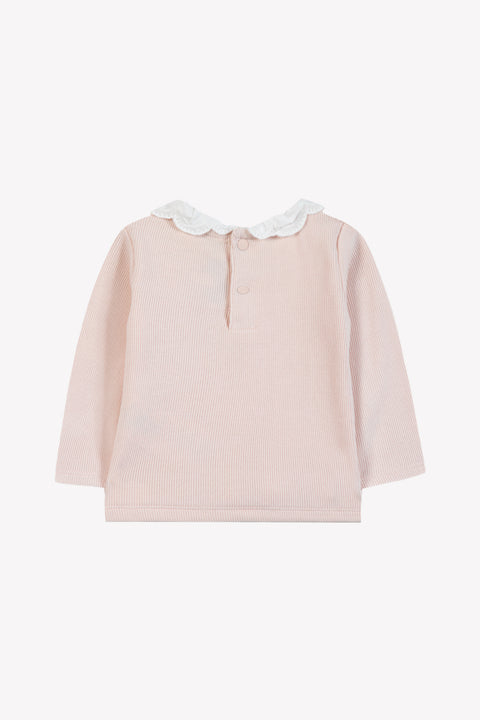 Sous-pull - Rosée coton col volanté - Image principale