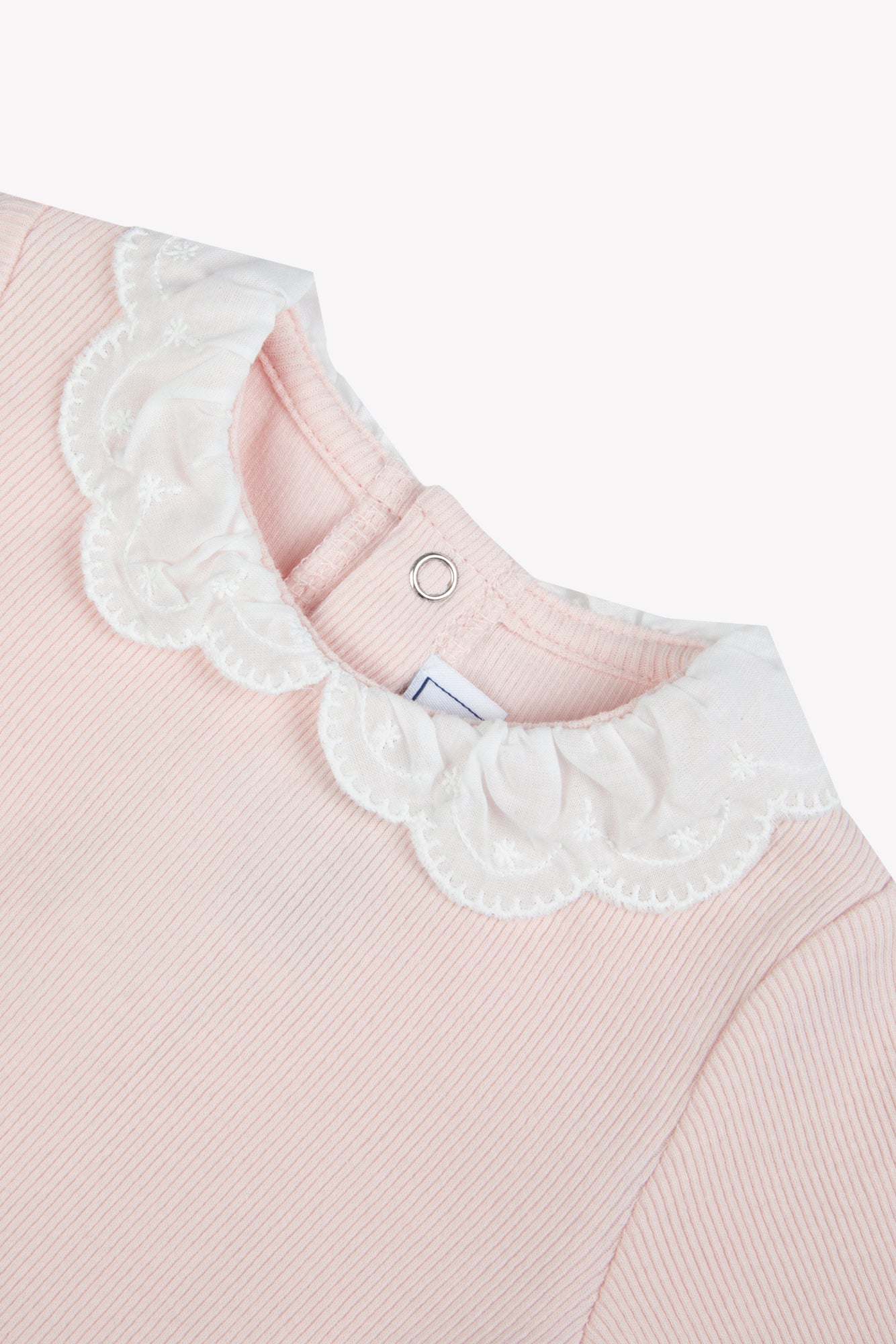 Sous-pull - Rosée coton col volanté