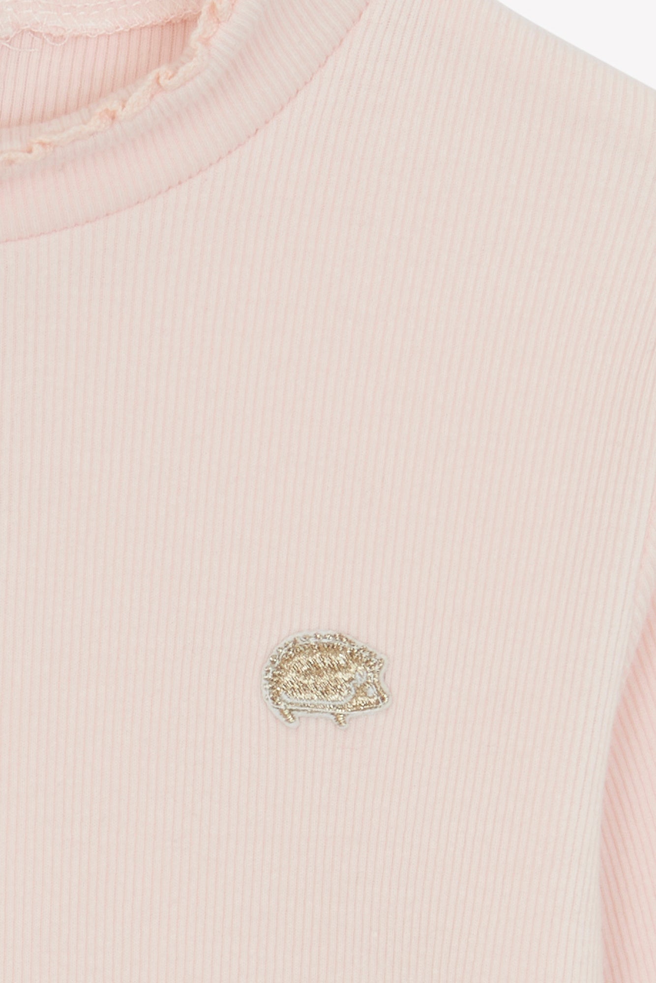 Sous pull - Rosée coton col cheminé