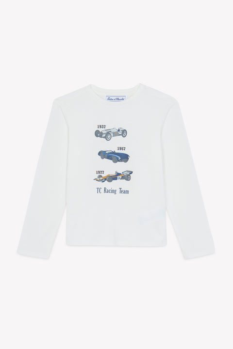 T-shirt - Cotton mustard Print - Image principale
