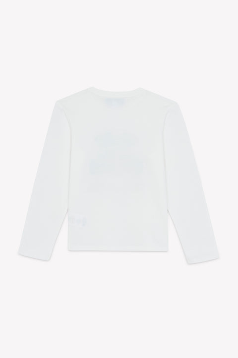 T-shirt - Cotton mustard Print racing club - Image principale
