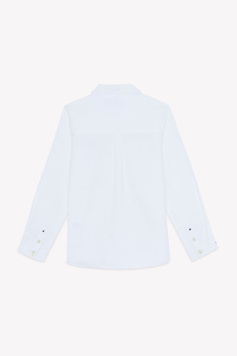 Shirt - Weiss Baumwolle - Image principale