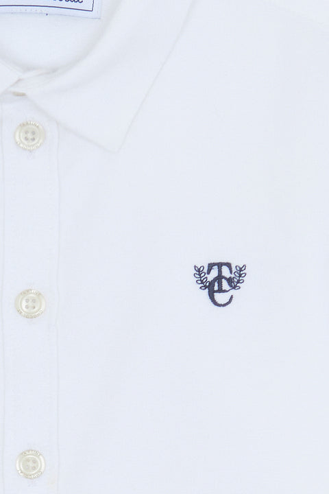 Shirt - Weiss Baumwolle - Image principale