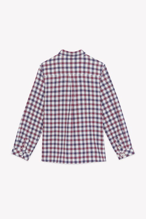Camicia - Madreperla cotone Scacchi - Image principale