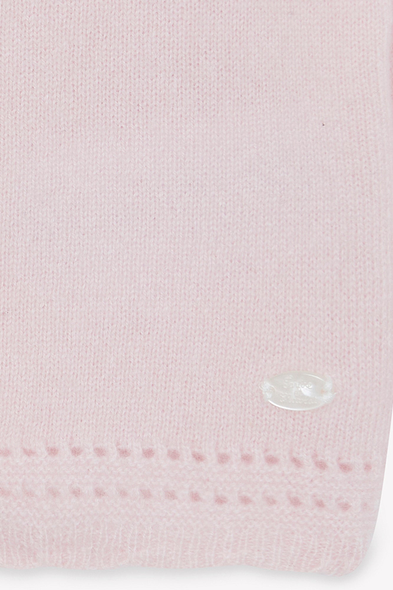 Cardigan - Rugiada Cashmere Colletto Girocollo Festone