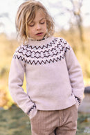 Maglia - Moka Lana Maglia jacquard