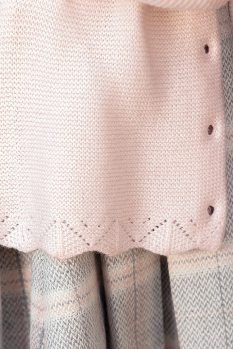 Cardigan - Rugiada Lana Maglia traforato - Image principale