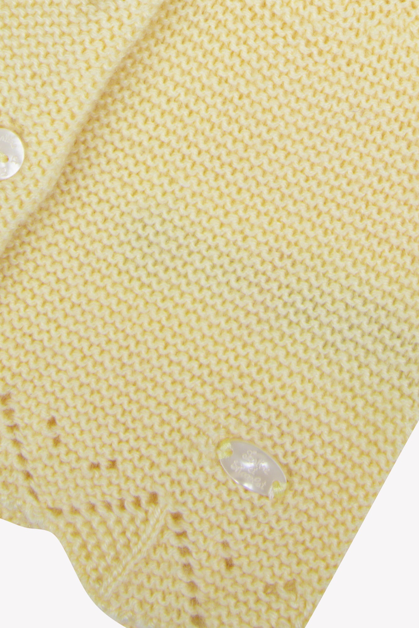 Cardigan - Mimosa laine maille ajourée