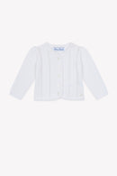 Cardigan - Madreperla Lana Maglia traforato
