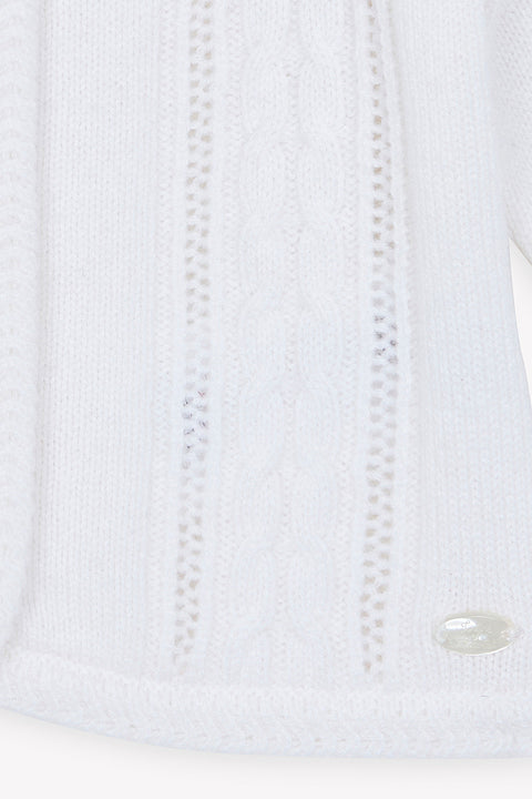 Cardigan - Madreperla Lana Maglia traforato - Image principale