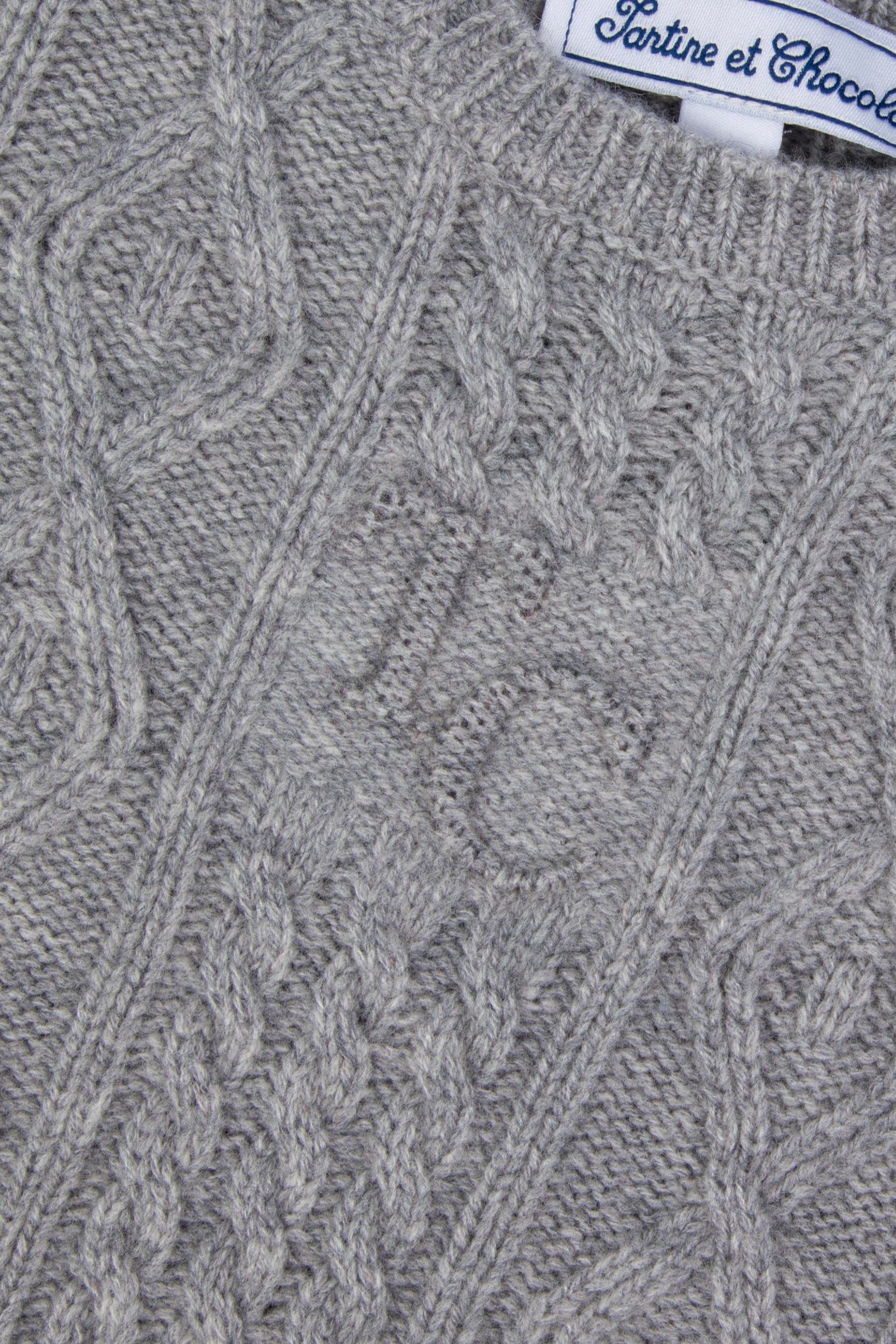 Maglia - Grigio erica Lana Maglia contorto