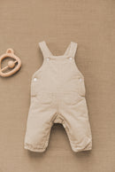 Lange overall - Lichtbeige corduroy