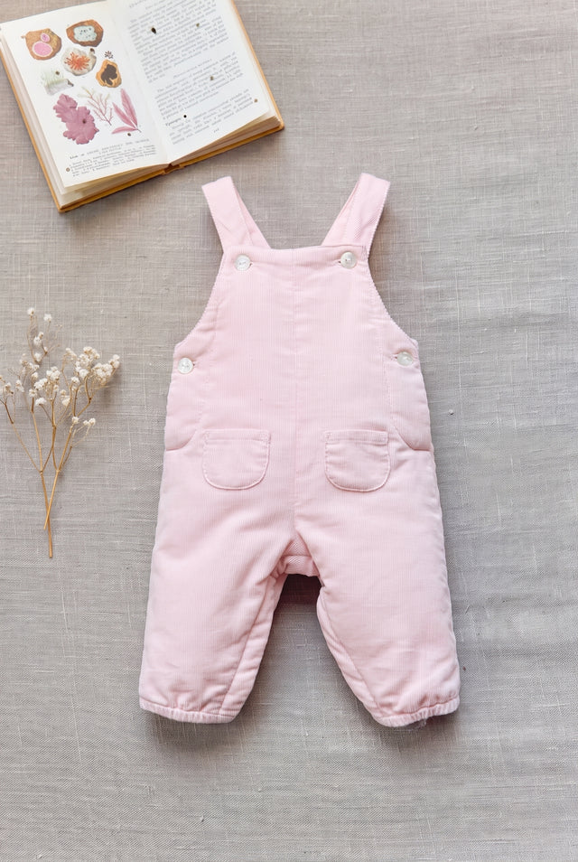 Dungaree long - Old Pink Corduroy - Image principale