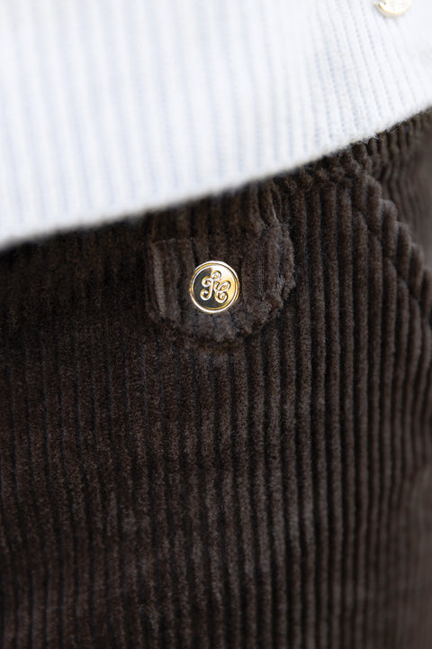 Trousers - Brown Corduroy - Image principale