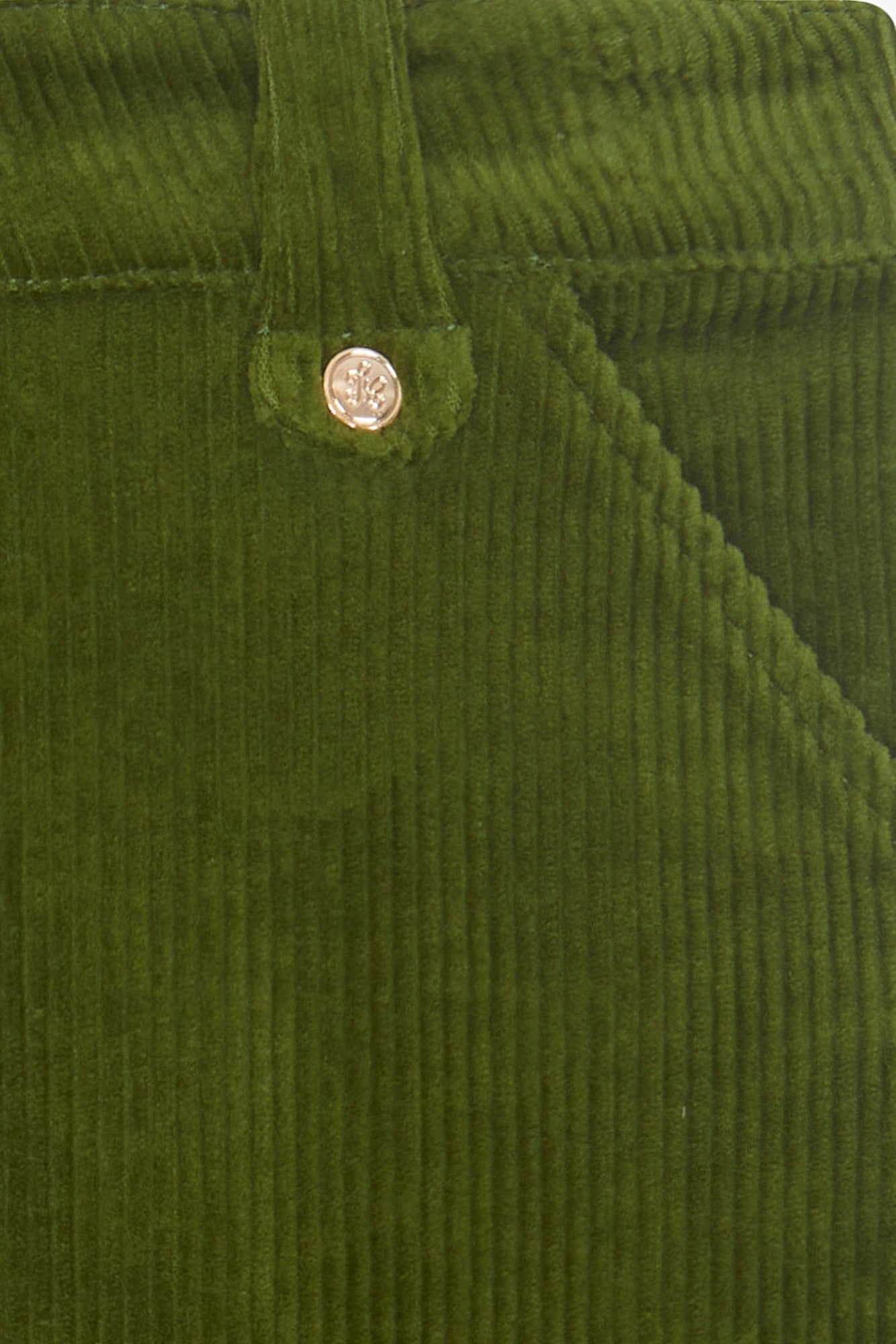 Trousers - Olive Corduroy