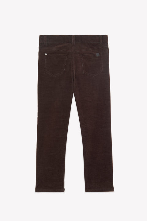 Trousers - Cotton chocolate - Image principale