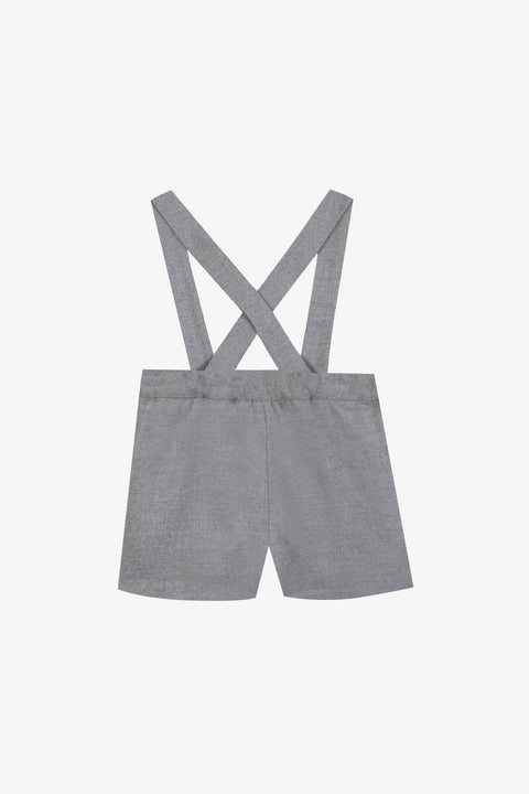 Dungaree - Grey medium cotton - Image principale