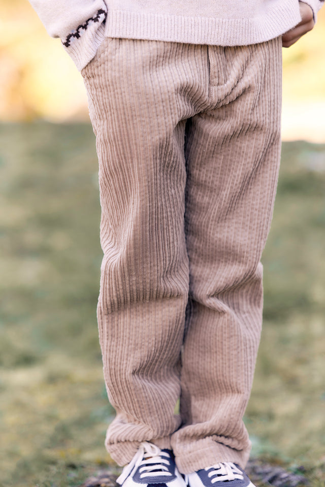 Trousers - Mocha Corduroy - Image principale