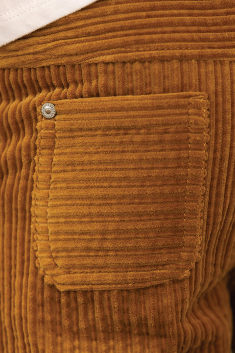 Trousers - Yellow Mustard Corduroy - Image principale