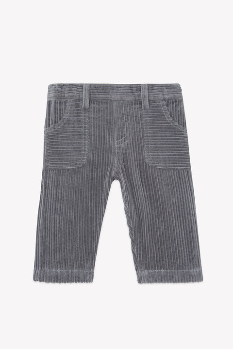 Trousers - Grey heather Corduroy - Image principale