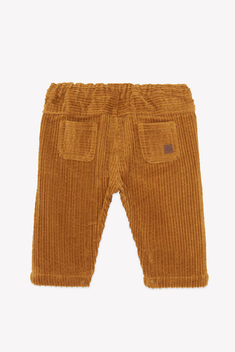 Trousers - Mustard yellow corduroy - Image principale
