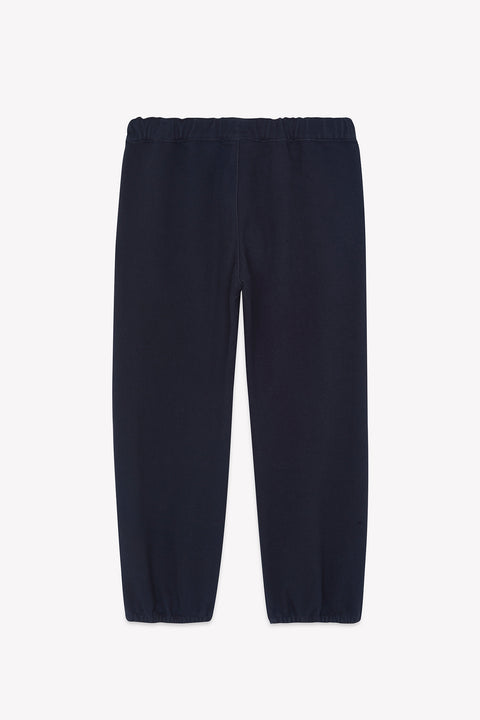 Hosen - Marineblau elastische Baumwolle - Image principale