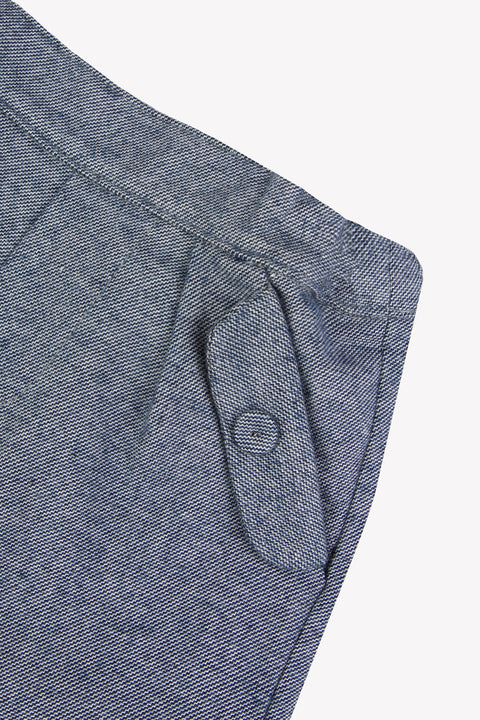Pantaloni - Blu navy cotone erica - Image principale