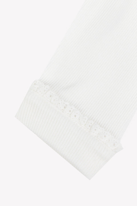 Legging - Ecru coton - Image principale