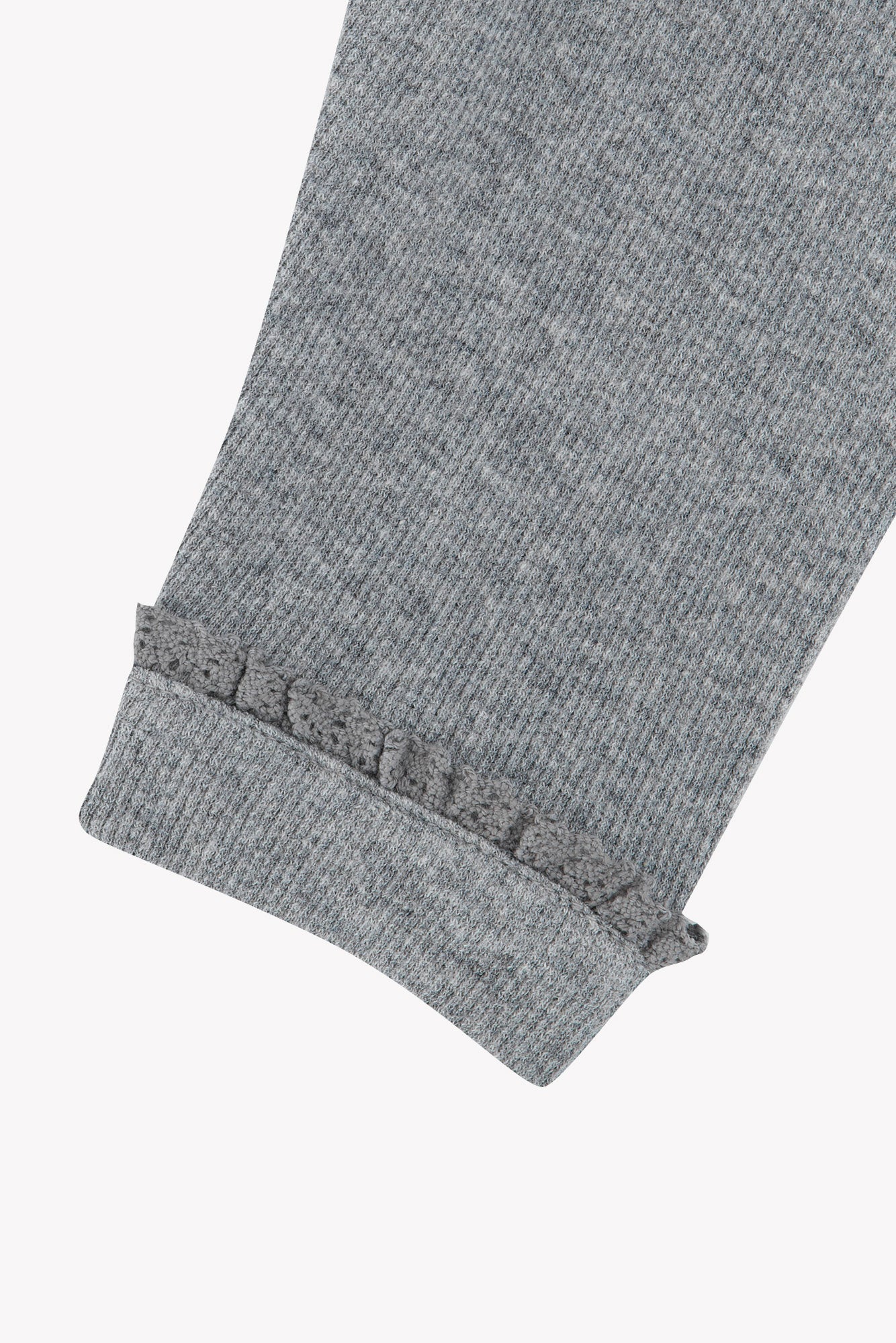 Leggings- Grau Baumwollheide