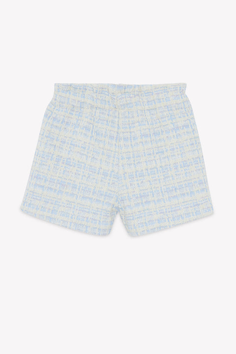 Short - Cloud tweed Check - Image principale