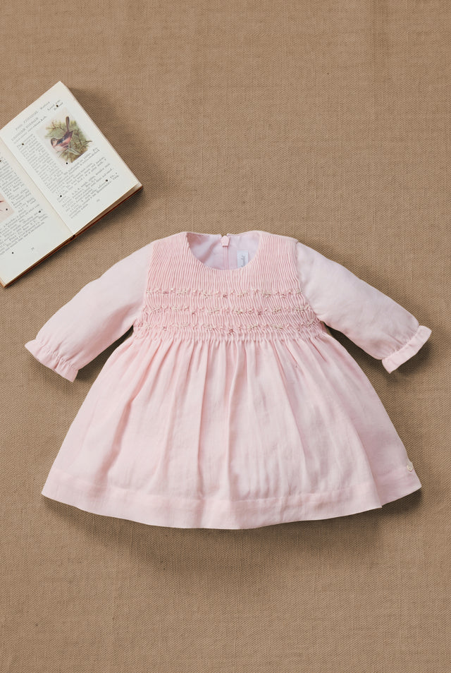 Robe - Rosée col rond - Image principale