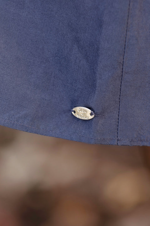 Dress - Navy silk beads - Image principale