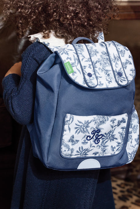 Sac à dos - Imprimé inspiration toile de Jouy Tann's x Tartine et Chocolat - Image principale