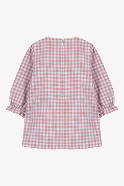 Vestito - Fard di cotone Gembriuli modello Vichy - Image principale
