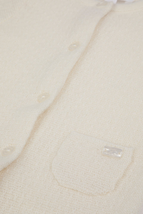 Completo lungo - Madreperla Cashmere Colletto Girocollo - Image principale