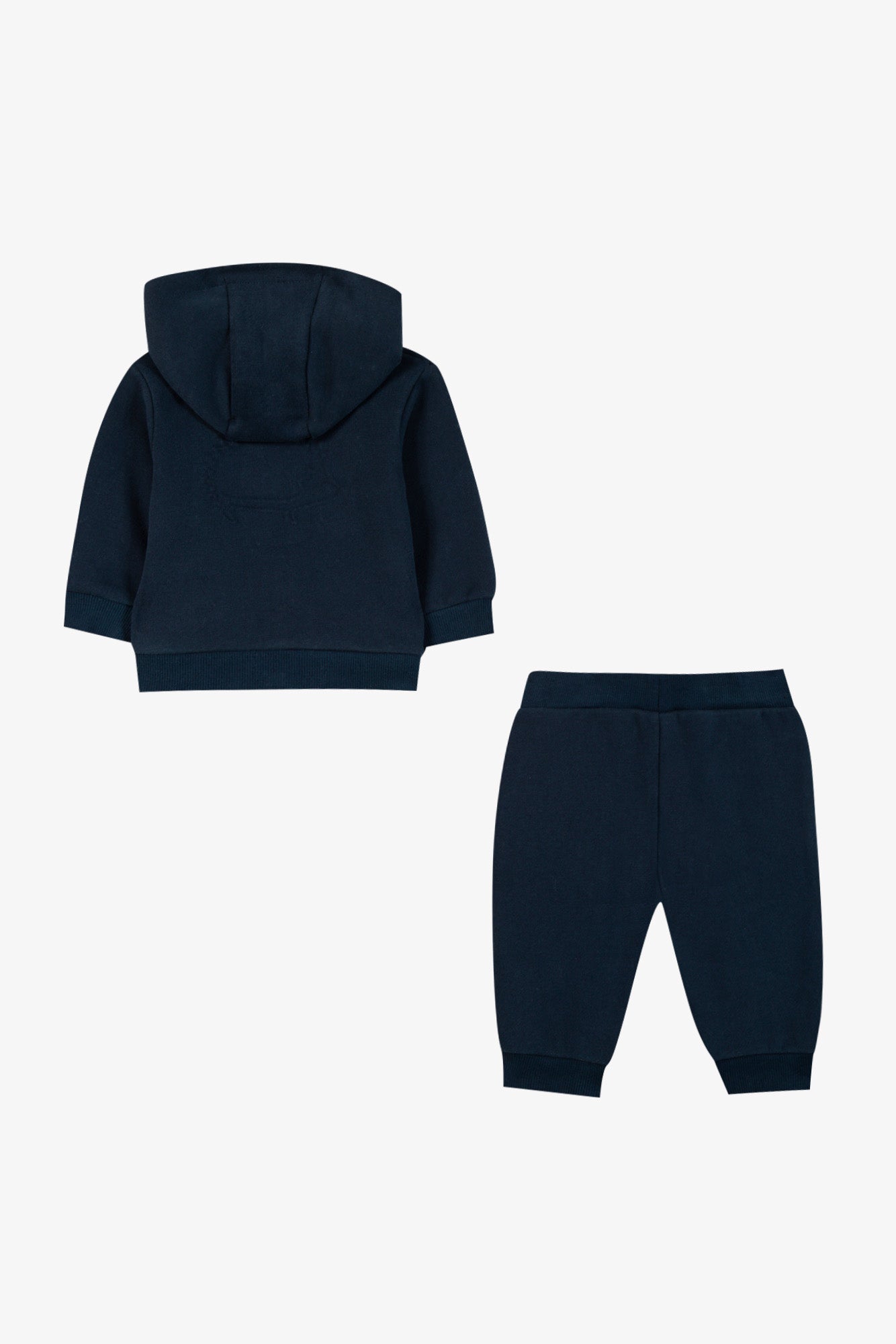 Conjunto Jogging - Azul marino algodón a Capucha