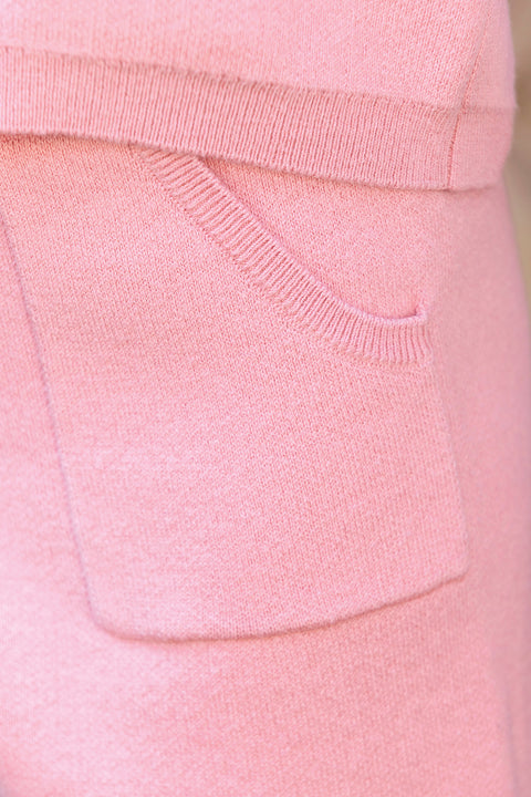 Conjunto de Jogging - Rubor de algodón Lana Capucha - Image principale