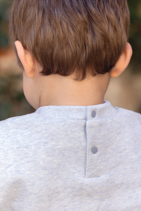 Insiemi Jogging - Blu Cotone Horizon Léon il Riccio - Image principale