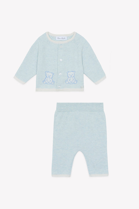 Ensemble long - Ciel coton boutons - Image principale