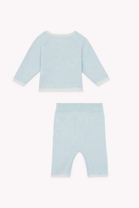 Ensemble long - Ciel coton boutons - Image principale