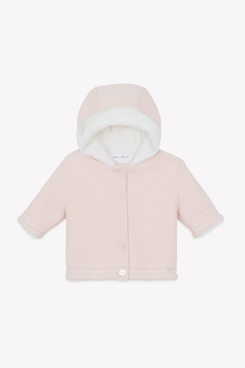Coat - Pink braided - Image principale