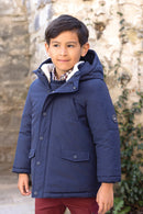 Parka - Marine réversible capuche