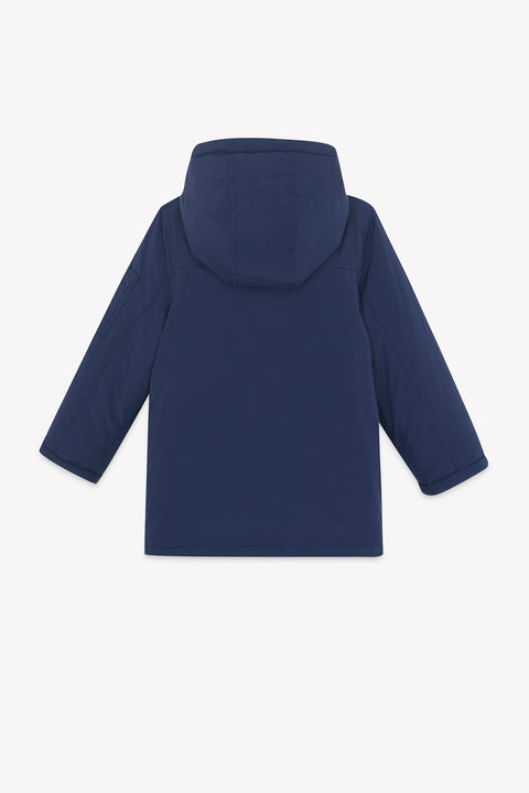 Parka - Marine reversible capuche - Image principale