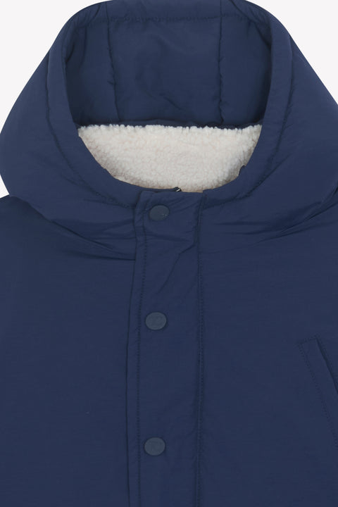 Parka - Marine reversible capuche - Image principale