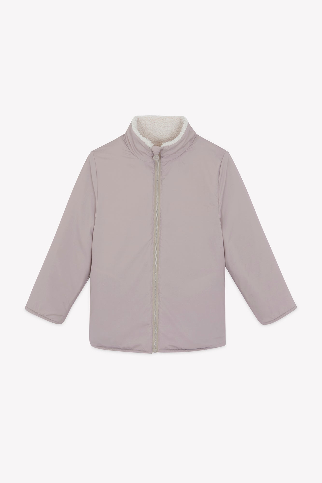 Parka - Moka réversible capuche