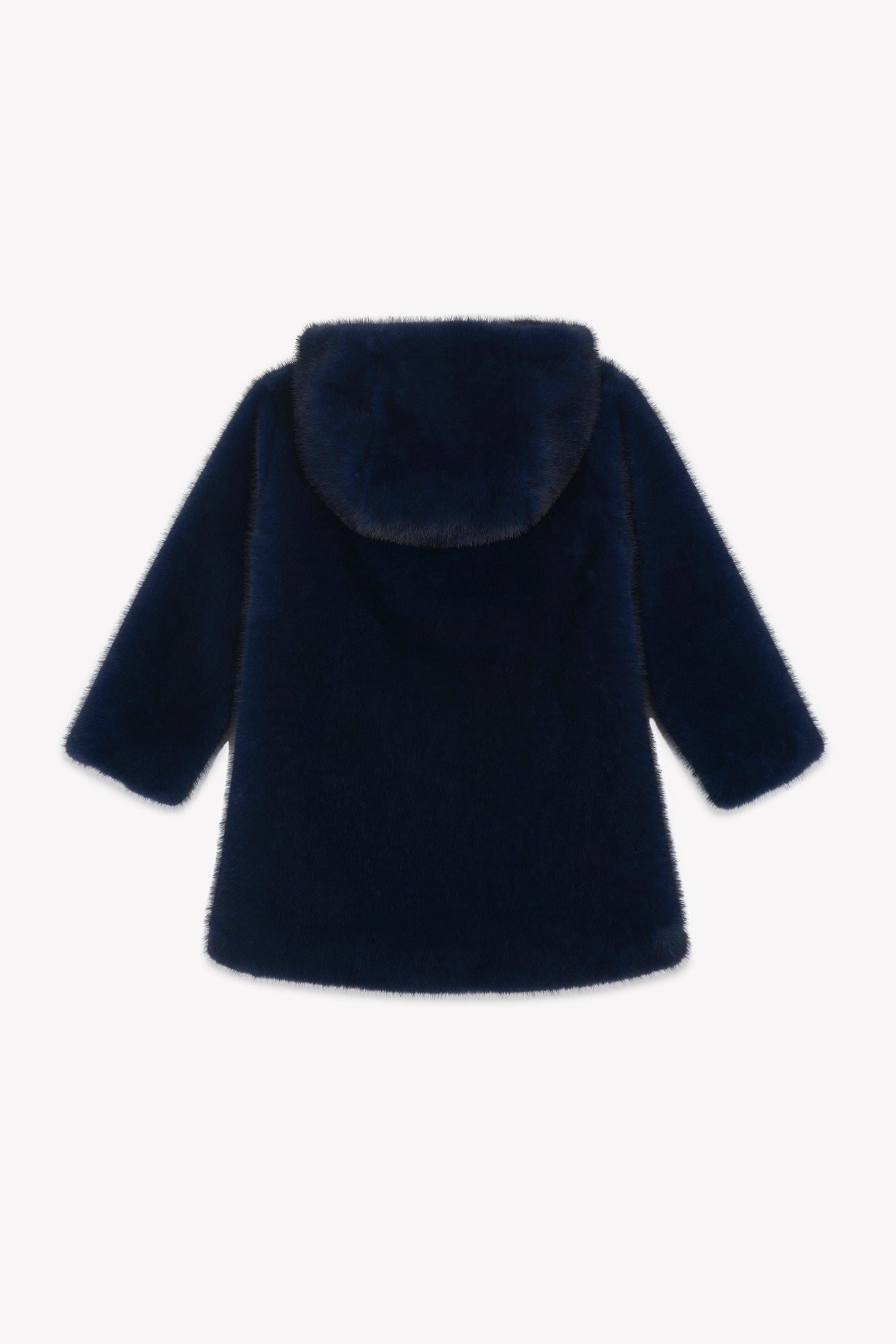 Manteau - Marine imitation fourrure